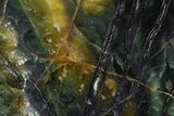 Colorful, Polished Fluorite and Sodalite Slab - Mozambique #304989-1